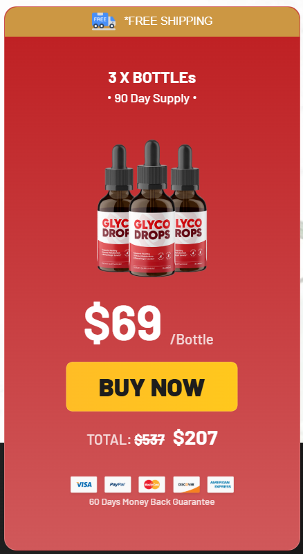 Buy GlycoDrops 3 Bottle