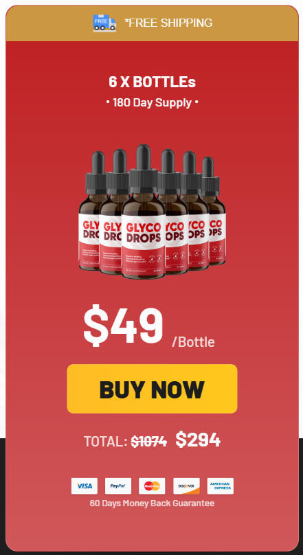 Buy GlycoDrops 6 Bottle